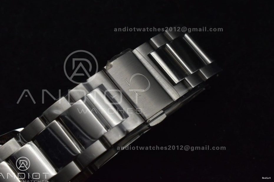 On Terra Best A8500 VSF Black Edition Vertical 1:1 SS Dial Bracelet SS Aqua 150M 1218